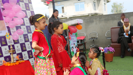 धनगढीको चैतन्य पाठशालामा बाल साहित्य सम्मेलन