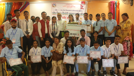 जोशी र भुलले पाए 'प्रदेश स्वास्थ्य प्रवर्द्धन तारा' को उपाधी