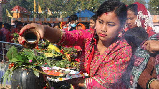 कोरोना शान्तिएपछि रमाए शिवभक्त