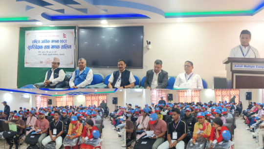 120 supervisors and enumerators deployed in Kailali for second economic census