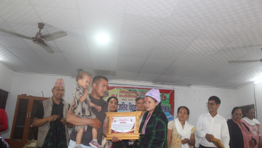 अन्तरजातीय विवाह गरेका २५ जोडी सम्मानित