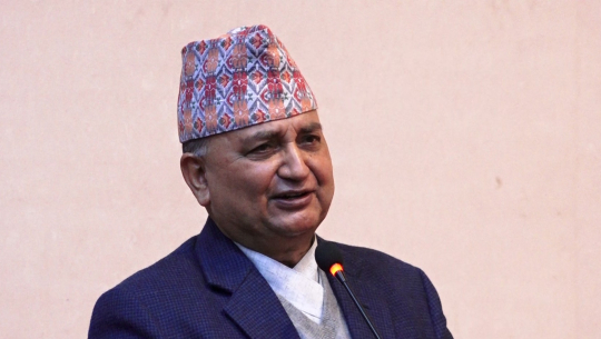 इश्वर पोखरेलले गरे एमालेको अध्यक्षमा उम्मेदवारी घोषणा