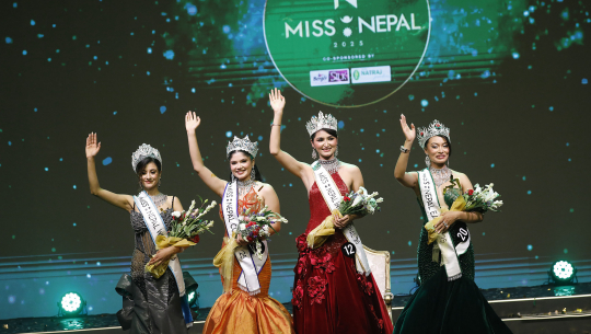 ‘मिस नेपाल २०२५’ को उपाधि लुना लुइँटेललाई