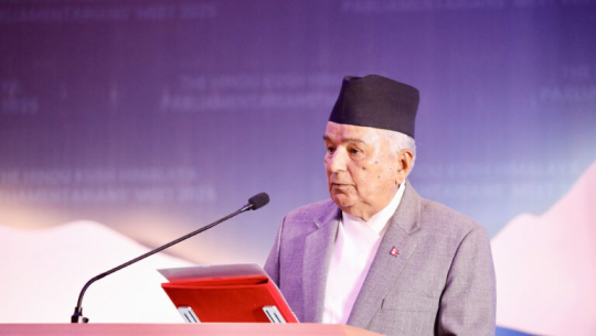 सबै पक्षले पेरिस सम्झौतामा गरेका प्रतिबद्धता पूरा गर्नुपर्छः राष्ट्रपति पौडेल