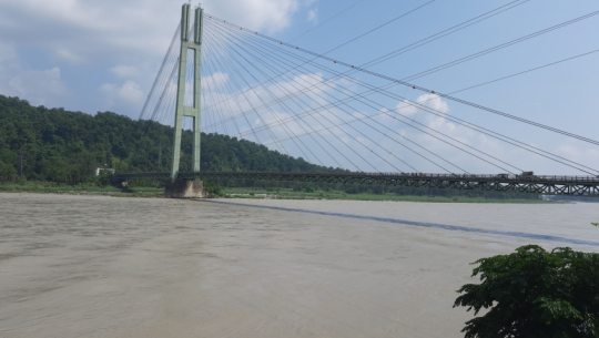 Karnali River crosses alert level, residents in flood-prone areas urged to remain on high alert
