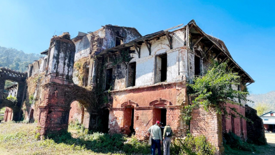 Historic 97-Year-Old Garbha Palace in Kailali Left Abandoned