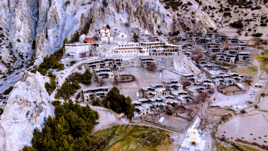 बाह्य पर्यटकको भ्रमण गन्तव्य मनाङ