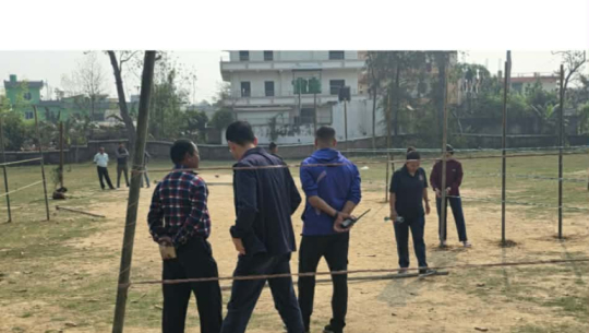 Booth construction underway across 16 constituencies in Sudurpaschim ahead of thursday’s vote