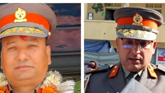 सशस्त्र प्रहरीका दुई डिआइजीको पदावधि एक वर्ष थप