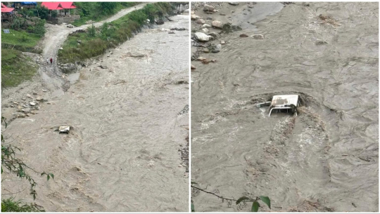खोलाले जिप बगाउँदा दुई जनाको मृत्यु
