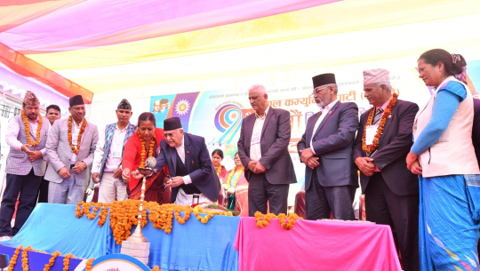 एमाले अध्यक्ष ओलीले भने एमाले नटेर्नेहरु सिद्धिन्छन