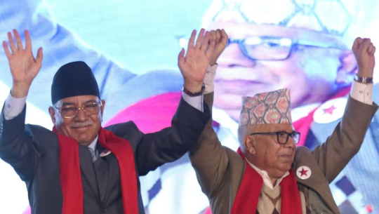 प्रचण्ड–माधवलाई तेस्रो पुस्तामा नेतृत्व हस्तान्तरण गर्न युवा नेताहरूको सुझाव