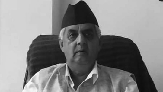 बसको ठक्करबाट पूर्वमन्त्रीको निधन