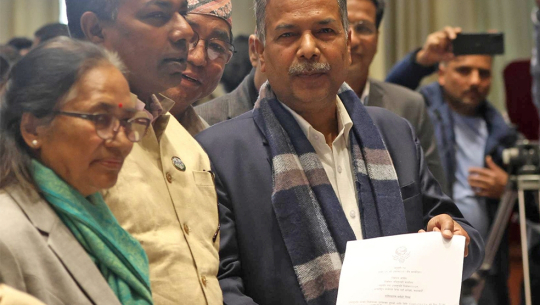 गठबन्धनका उम्मेदवार रामसहायविरुद्घ एमालेको उजुरी