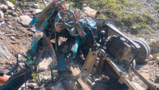 दार्चुलामा मिनी ट्रक दुर्घटना, एक जनाको मृत्यु 