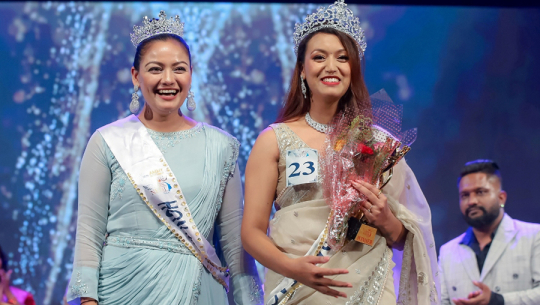 ऋचा शर्माले चुमिन् मानार्थ ‘मिसेस नेपाल पिस’को उपाधि