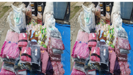 कञ्चनपुरबाट डेढ लाख बढीको तस्करीको सामान बरामद