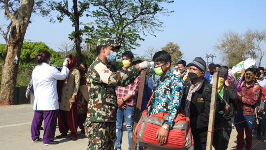 सेनाका पाँच हजार स्वास्थ्यकर्मी तयारी अवस्थामा