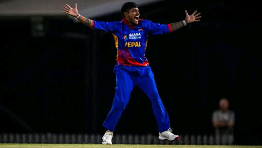 टेरीटरीमाथि नेपालको ४१ रनको जित, सन्दीपले ह्याट्रिकसहित लिए ५ विकेट