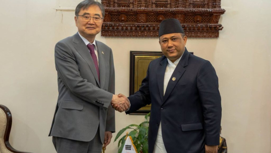 बाढीपछिको पुनर्निर्माणमा सघाउँछौं, नेपालको पक्षमा वकालत गर्छौं: दक्षिण कोरियाली परराष्ट्रमन्त्री 