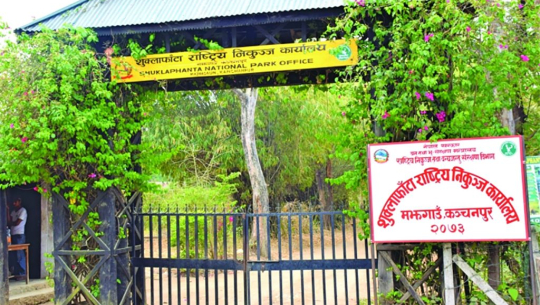 शुक्लाफाँटामा रिक्त दरबन्दीमा ‘सिमसार गज’