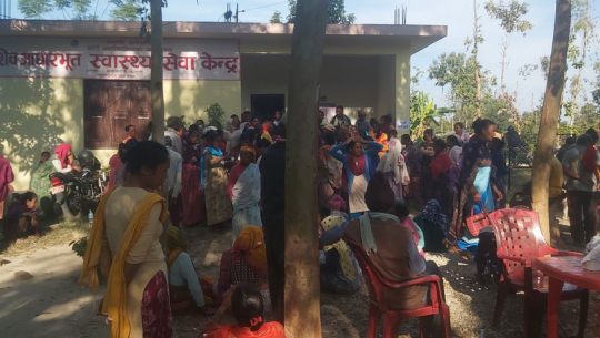 गाउँमै सिकलसेल परीक्षण