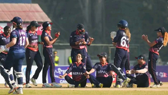 आइसिसी महिला टि ट्वान्टी विश्वकप छनोट प्रतियोगिताः नेपालले ट्स जित्यो