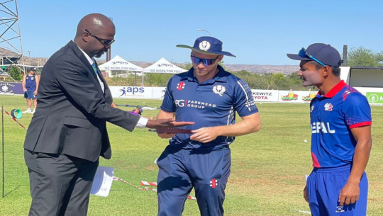 नेपाल स्कटल्यान्डसँग पराजित