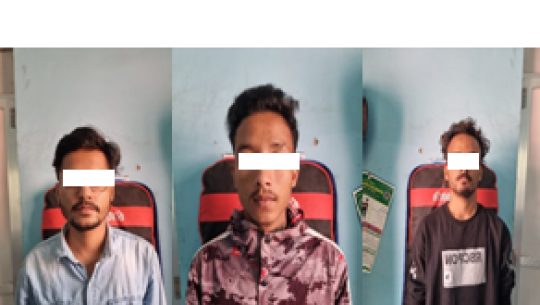 कञ्चनपुरमा विभिन्न मुद्दामा फरार रहेका तीन जना पक्राउ