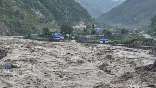 भोटेकोशी–त्रिशूलीमा गएको बाढीबाट १९ वटा पुलमा क्षति