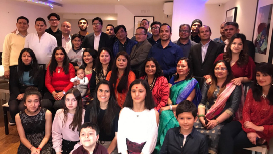 बेलायतमा सुन्दर सुदूरपश्चिम नेपाली परिवार गठन