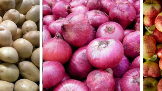 सरकारले खारेज गर्यो आलु, प्याज र स्याउमा लागेको मूल्य अभिवृद्धि कर