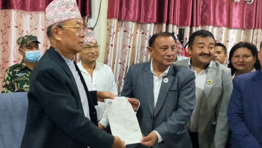 कोसी प्रदेशको मुख्यमन्त्रीमा कांग्रेसका उद्धव थापा नियुक्त