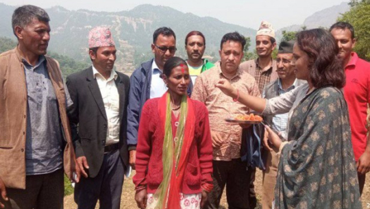 बैतडीमा एमालेबाट वडा सदस्यकी उम्मेदवार बाम गठबन्धनमा लागिन्
