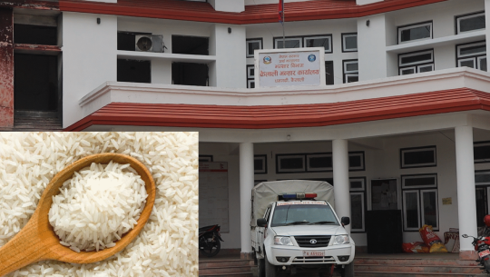 त्रिनगर भन्सार हुँदै बर्षेनी करिब एक अर्बको चामल आयात 