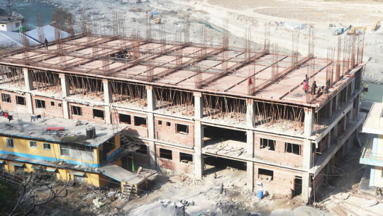 दार्चुलामा ५० शय्याको अस्पताल भवन निर्माणमा ढिलाइ