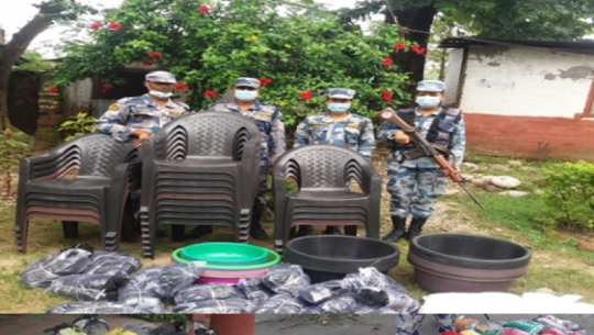 कञ्चनपुरमा सशस्त्र प्रहरीद्वारा ८८ लाखका सामान बरामद