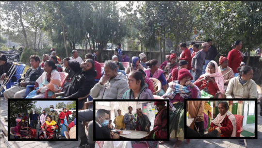 धनगढी उप-महानगरद्धारा अपाङ्गता सहायक सामग्री वितरणका लागि स्क्रिनिङ्ग शिविर सुरु