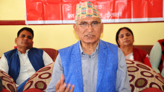 एमाले अब भीम रावलको ‘तमासा’ हेरेर बस्न सक्दैनः विष्णु पौडेल