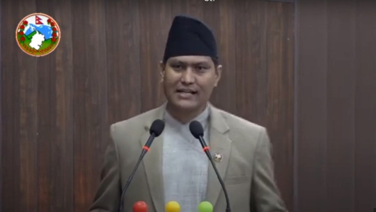 सुदूरपश्चिम प्रदेश सभामा आगामीे बजेटको सिद्धान्त र प्राथमिकता प्रस्तुत