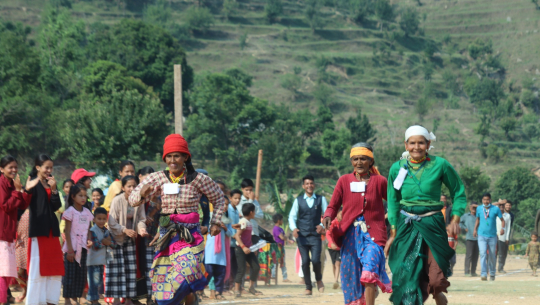 बैतडीमा दौडिए जेष्ठ नागरिक, खुसीको छैन सीमा 