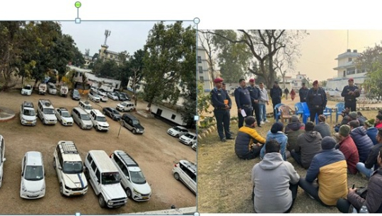कञ्चनपुरमा ५८ वटा भारतीय गाडी प्रहरीको नियन्त्रणमा