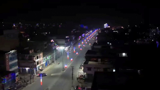 धनगढीमा सात वटा सडक निर्माणको काम पूरा, दुबै तिर रेलिङ्ग लगाइदै