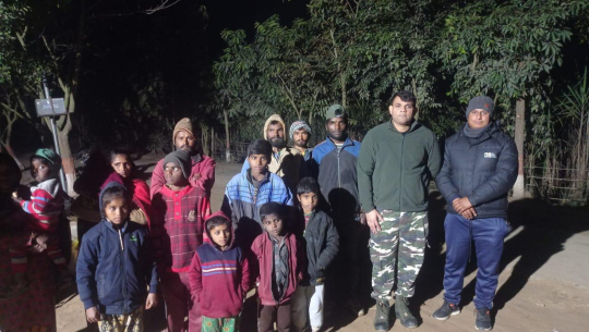 कैलालीको एक इट्टा भट्‍टाबाट १४ भारतीयको उद्धार