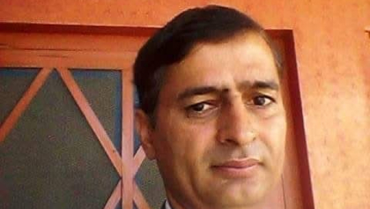 Narendra Bhatta honored with provincial talent award for contribution to language and literature