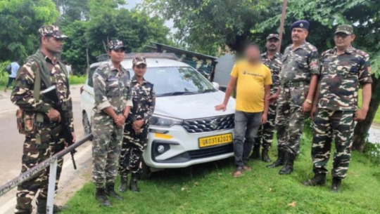 नेपाल–भारत सीमा क्षेत्रबाट ७८ लाखसहित एक जना पक्राउ
