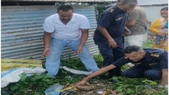 Police seize and destroy firecrackers worth Rs 100,000 in Dodhara Chandani