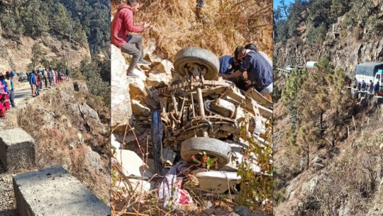 बैतडीमा जिप दुर्घटनाः मृतकको सङ्ख्या चार पुग्यो