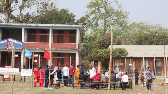 कैलालीका पाँच निर्वाचन क्षेत्रमा ५५.४ प्रतिशत मतदान