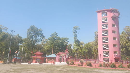 शिवपुरी उत्तररामेश्वरम् ज्योर्तिलिङ्ग धाममा भोलि हनुमान जयन्ती मनाइने